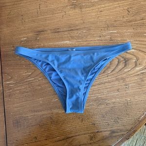 Aerie Blue cheeky bikini bottoms